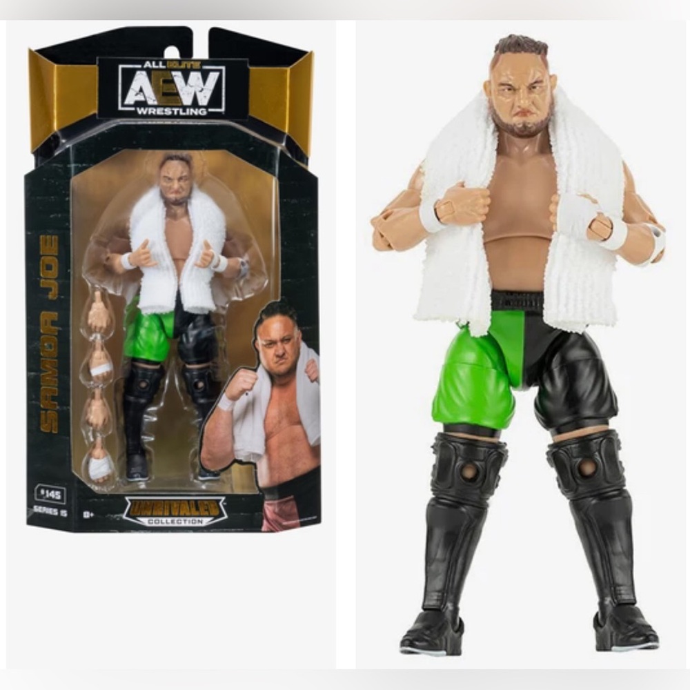 AEW Wrestling Action Figure Samoa Joe # 145